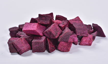 Crispy Purple Sweet potato dices